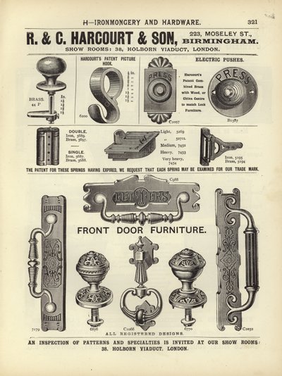 Page from The Architects, Surveyors and Engineers Compendium 1892 by English School