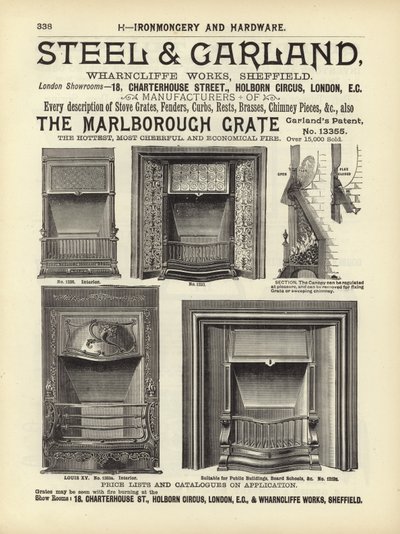 Page from The Architects, Surveyors and Engineers Compendium 1892 by English School
