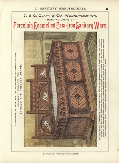 Page from The Architects, Surveyors and Engineers Compendium 1892 by English School