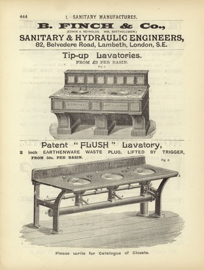 Page from The Architects, Surveyors and Engineers Compendium 1892 by English School