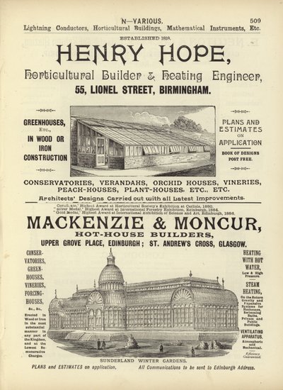 Page from The Architects, Surveyors and Engineers Compendium 1892 by English School