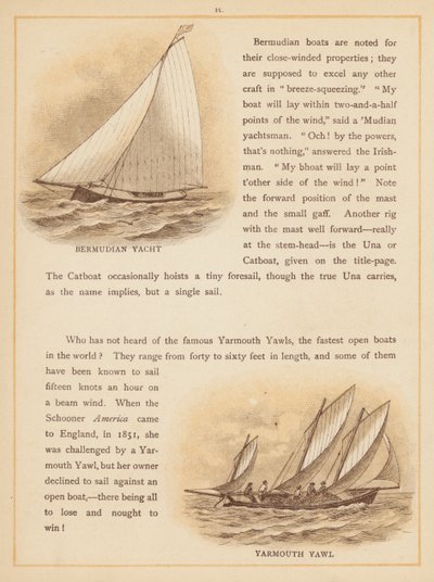 Page from The Boats of the World, Late 19th Century by English School