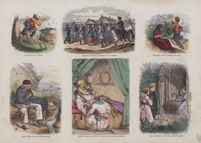 Page from the Attractive Picture Book by English School