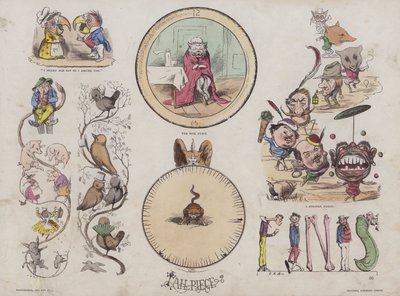 Page from the Attractive Picture Book by English School