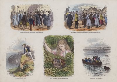 Page from the Attractive Picture Book by English School