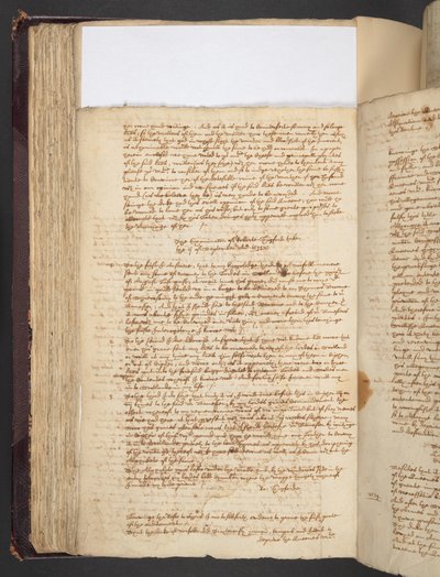 Papers Relating to Mary Queen of Scots, Harley MS 290 f.115v by English School