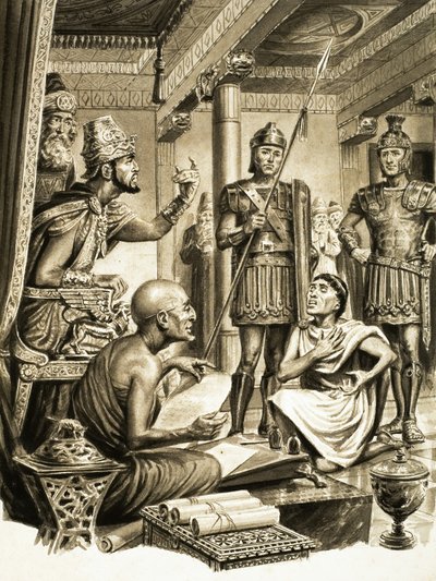 Parable of the Wicked Servant by English School