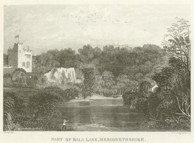 Part of Bala Lake, Merionethshire by English School
