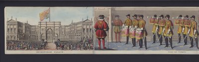 Part of the panorama of the marriage of Queen Victoria, c.1840 by English School