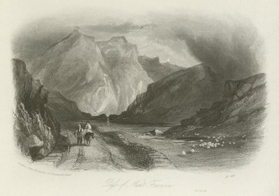 Pass of Nant Ffrancon, North Wales by English School