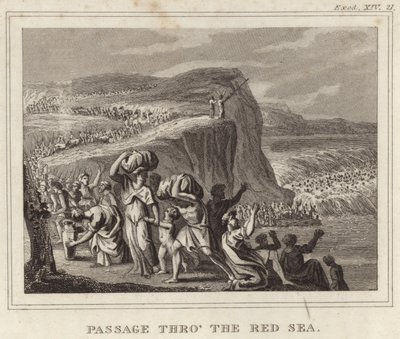 Passage Through the Red Sea by English School
