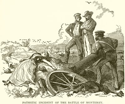 Pathetic Incident of the Battle of Monterey by English School