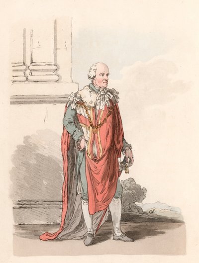 Peer in His Robes by English School