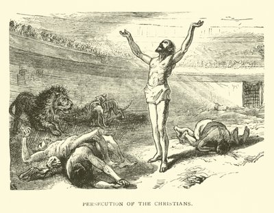 Persecution of the Christians by English School