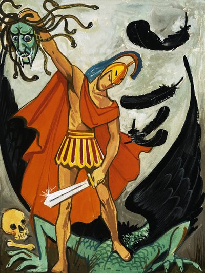 Perseus and the Medusa by English School