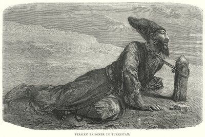 Persian Prisoner in Turkistan by English School