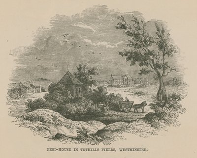Pest House in Tothill Fields by English School