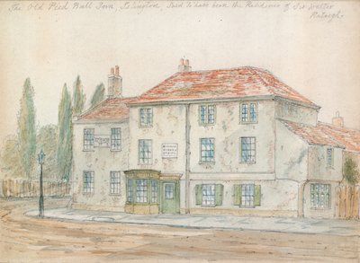 Pied Bull Inn, Islington by English School