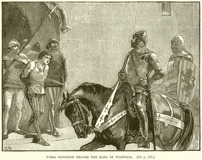 Piers Gaveston Before the Earl of Warwick by English School