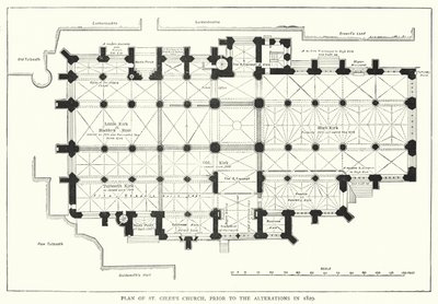 Plan of St Giles