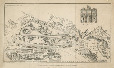 Plan of the Improvements in St James