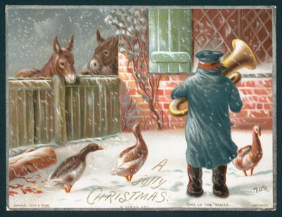 Playing the Trombone in the Snow by English School