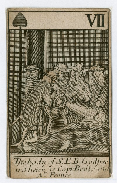 Popish Plot Playing Card by English School