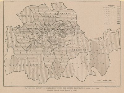 Population Within the London Registration Area by English School