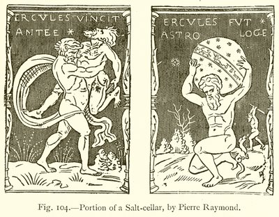 Portion of a Salt-Cellar, by Pierre Raymond by English School