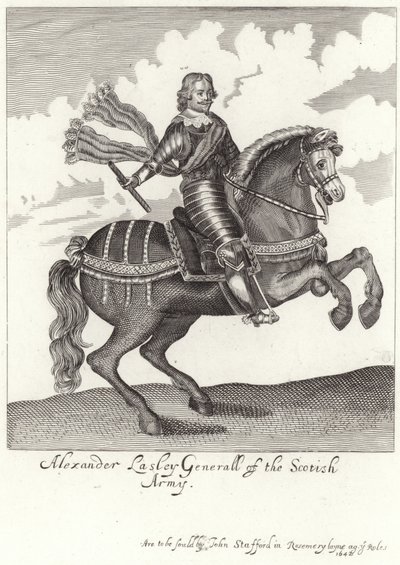 Portrait of Alexander Leslie, Earl of Leven by English School