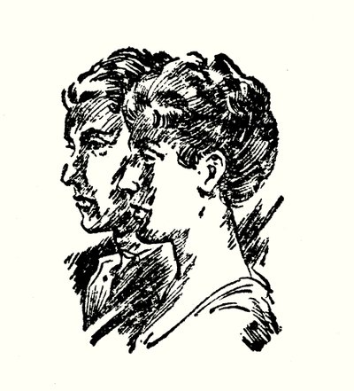 Portrait of E Oe Somerville and M Ross by English School