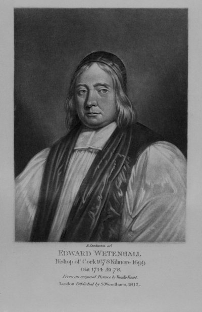 Portrait of Edward Wetenhall, from 