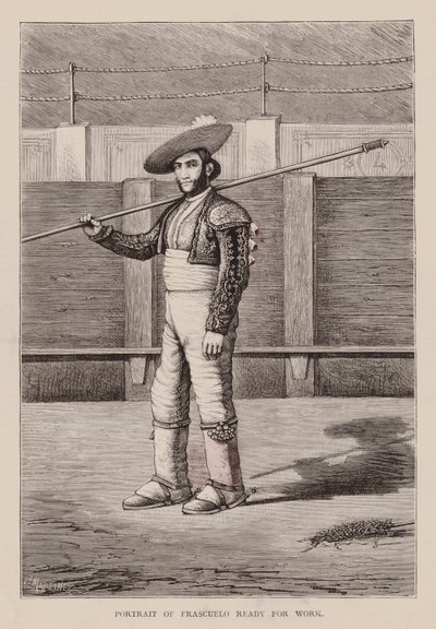 Portrait of Frascuelo Ready for Work by English School