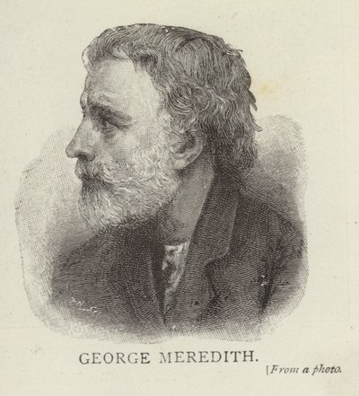 Portrait of George Meredith by English School