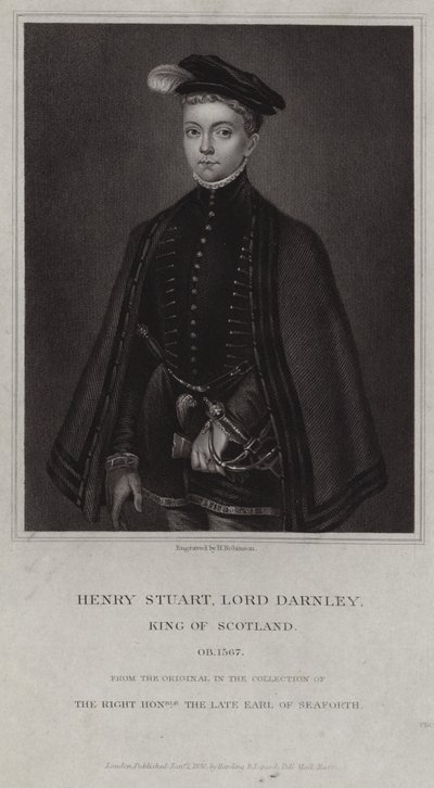 Portrait of Henry Stuart, Lord Darnley by English School