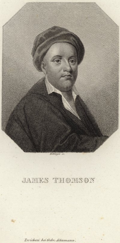 Portrait of James Thomson by English School