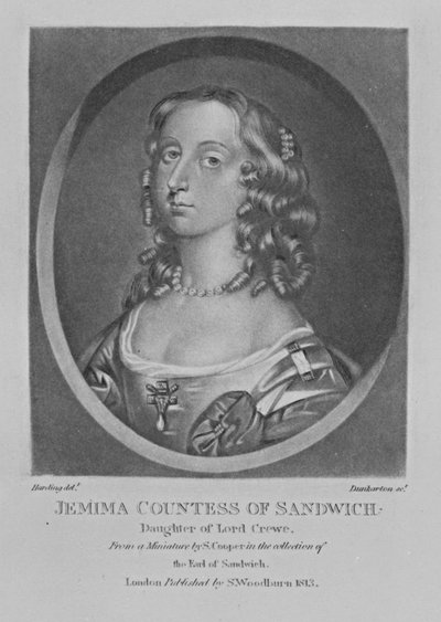 Portrait of Jemima Countess of Sandwich, from 