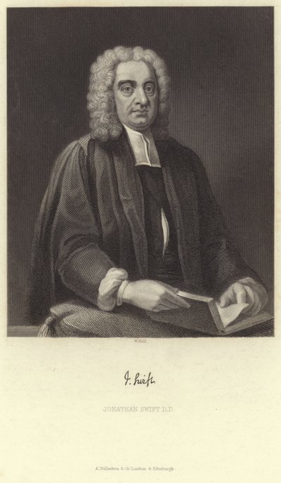 Portrait of Jonathan Swift by English School