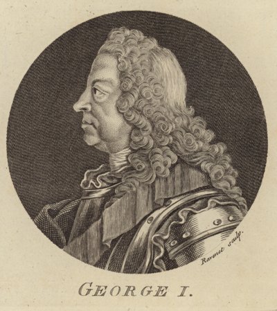 Portrait of King George I of Great Britain and Ireland by English School