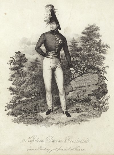 Portrait of Napoleon II by English School
