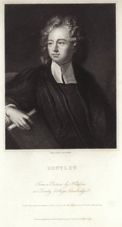 Portrait of Richard Bentley by English School