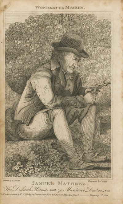 Portrait of Samuel Matthews by English School