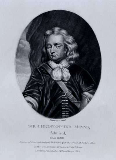 Portrait of Sir Christopher Minns, from 