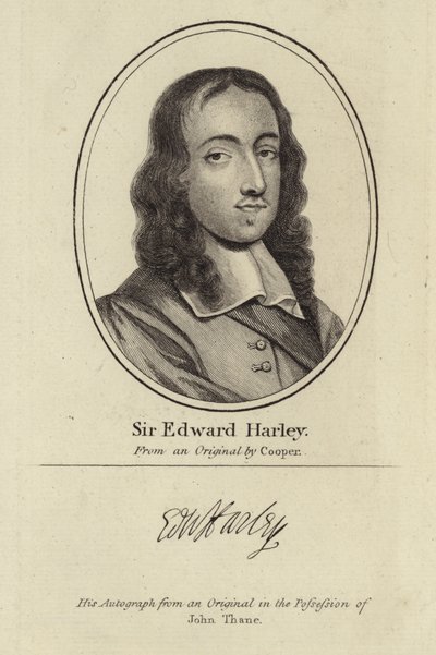 Portrait of Sir Edward Harley by English School