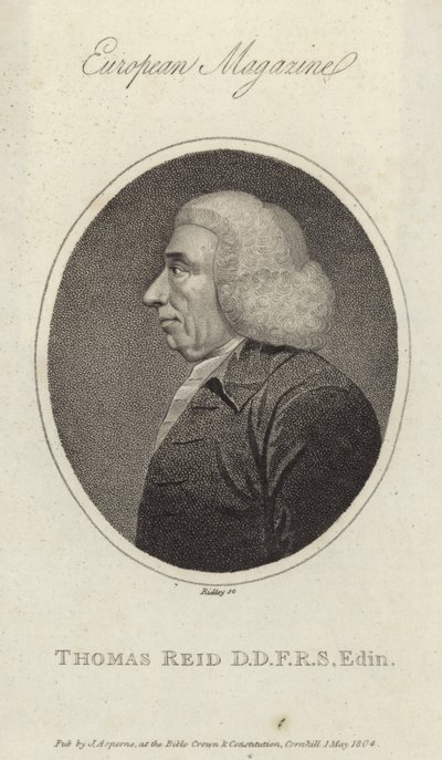 Portrait of Thomas Reid by English School
