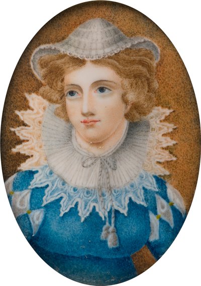 Portrait of a Lady Said to be Mary Queen of Scots by English School