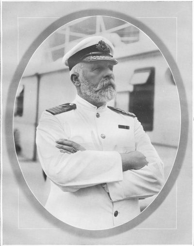 Portrait of and Tribute to Commander Edward J. Smith, Captain of the White Star Liner RMS Titanic, from 