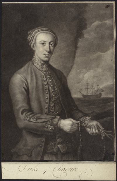 Portrait of the Duke of Clarence by English School