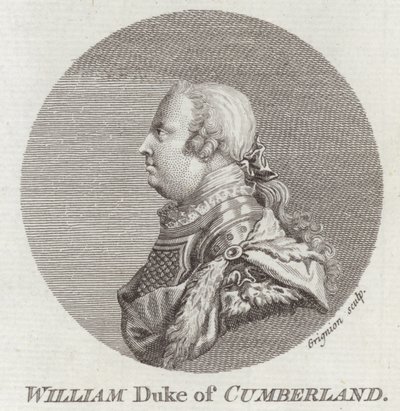 Prince William, Duke of Cumberland by English School