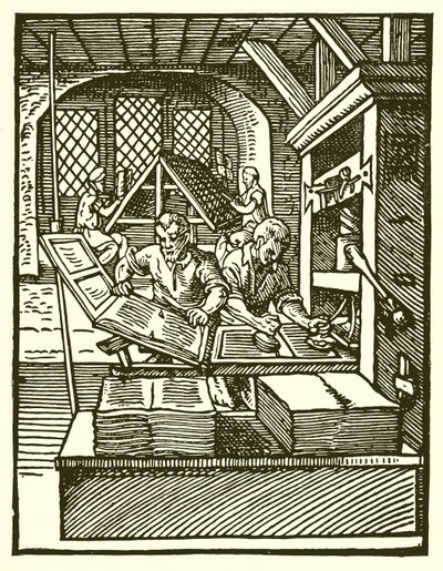 Printing in the Fifteenth Century by English School